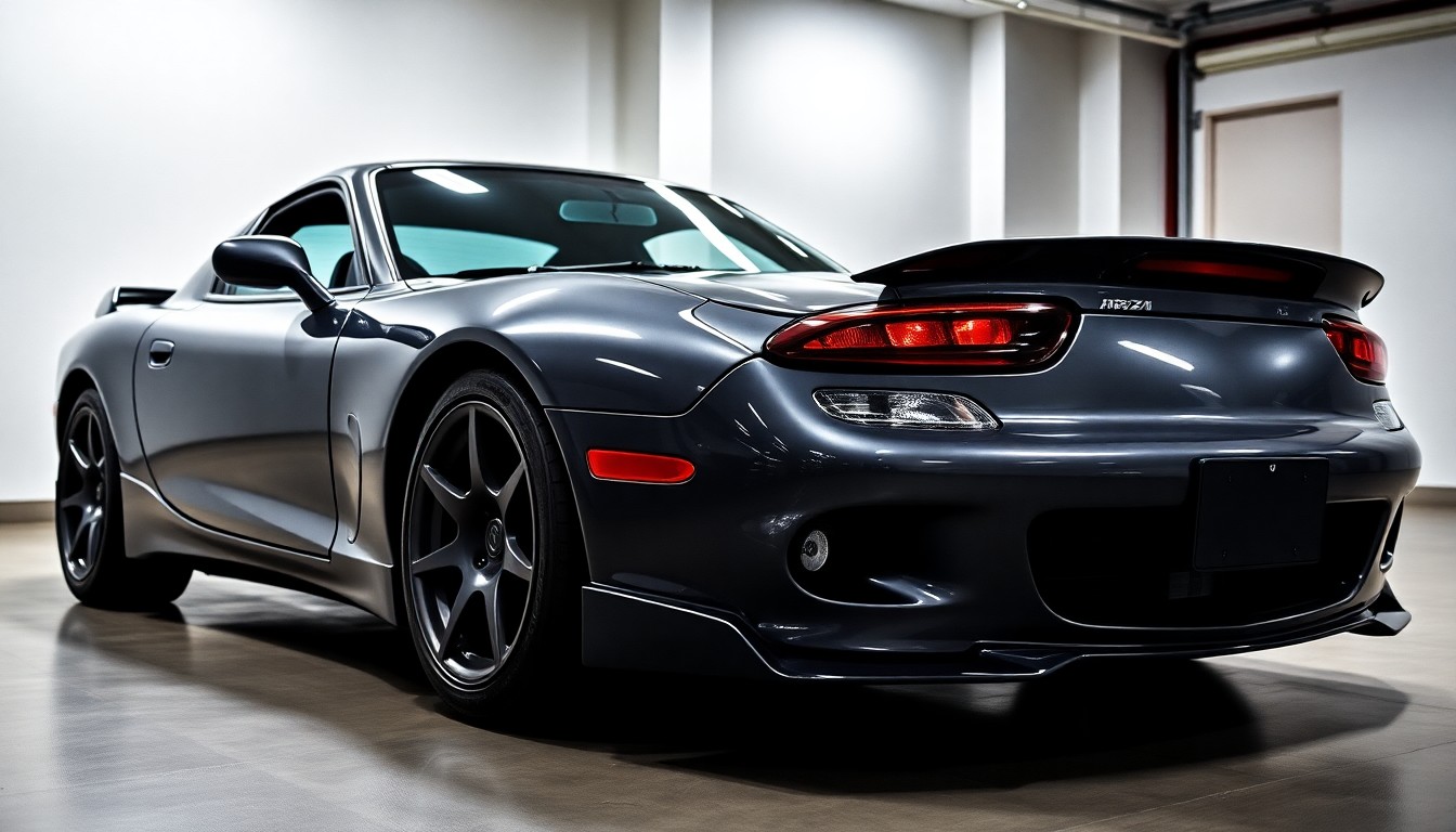 有働由美子の愛車はマツダRX-7！