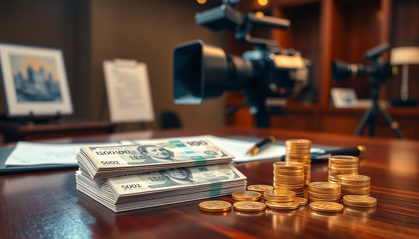 CM出演料と資産について